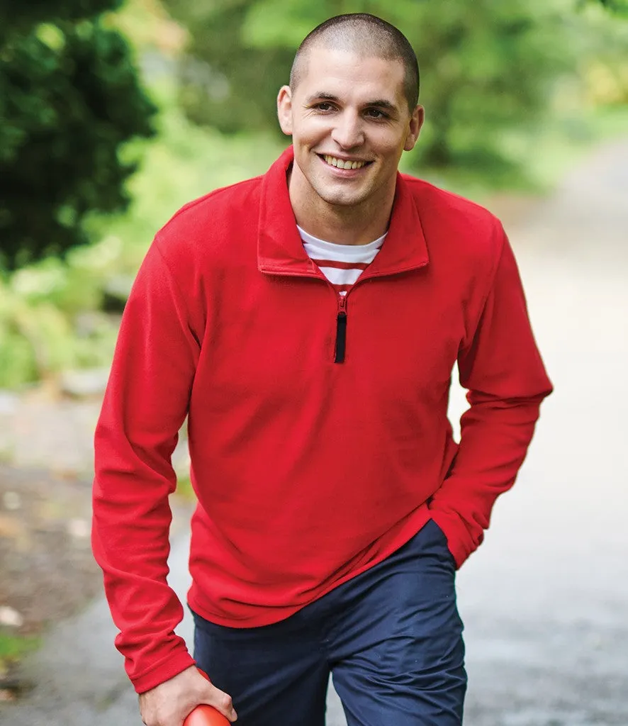 Micro Zip Neck | BLACK Urban Daywear