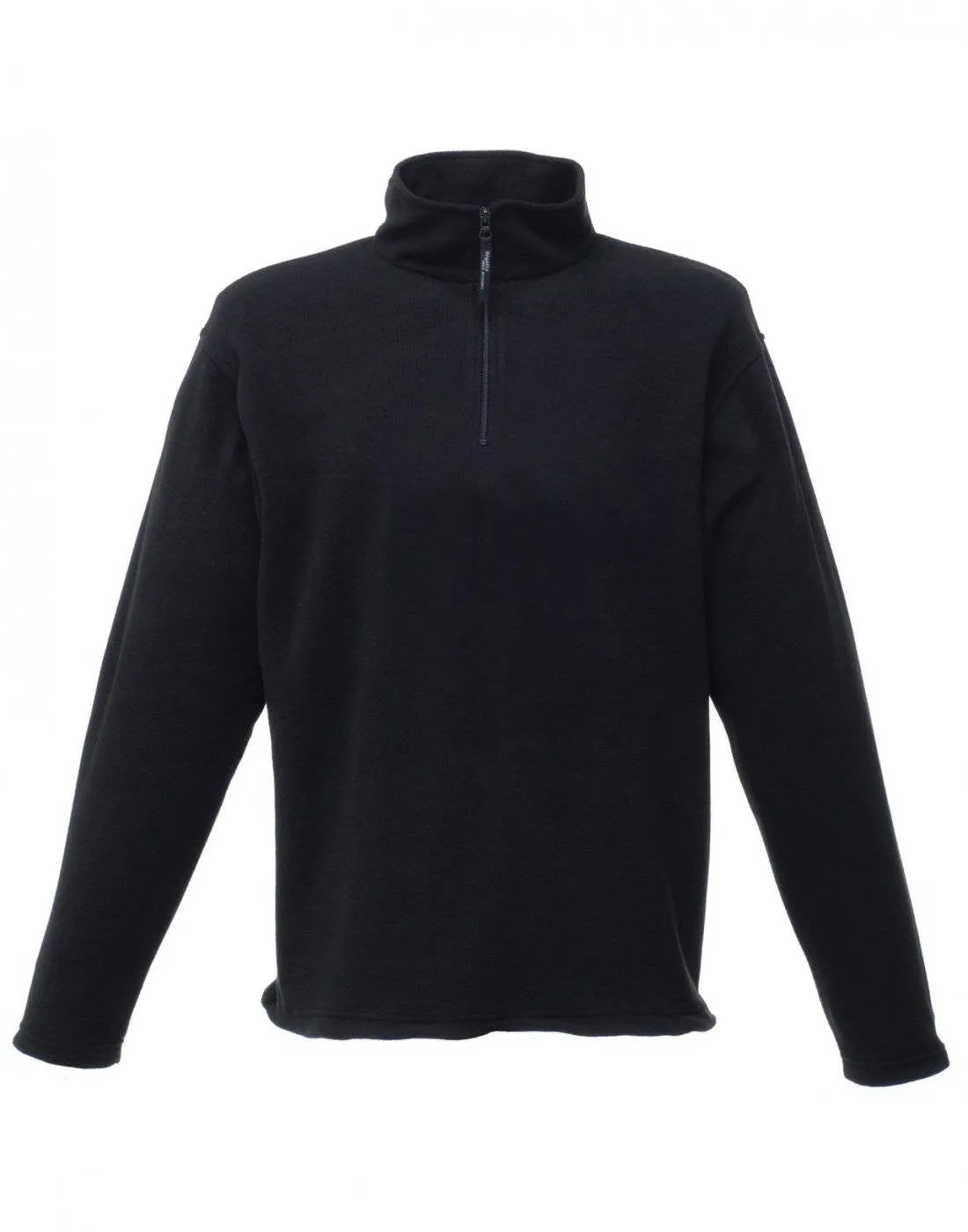 Active Style Micro Zip Neck | BLACK
