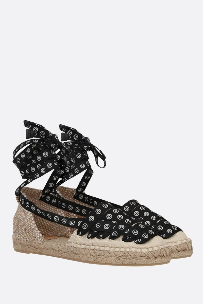 Jean canvas espadrilles Chase Hike Quick Transition