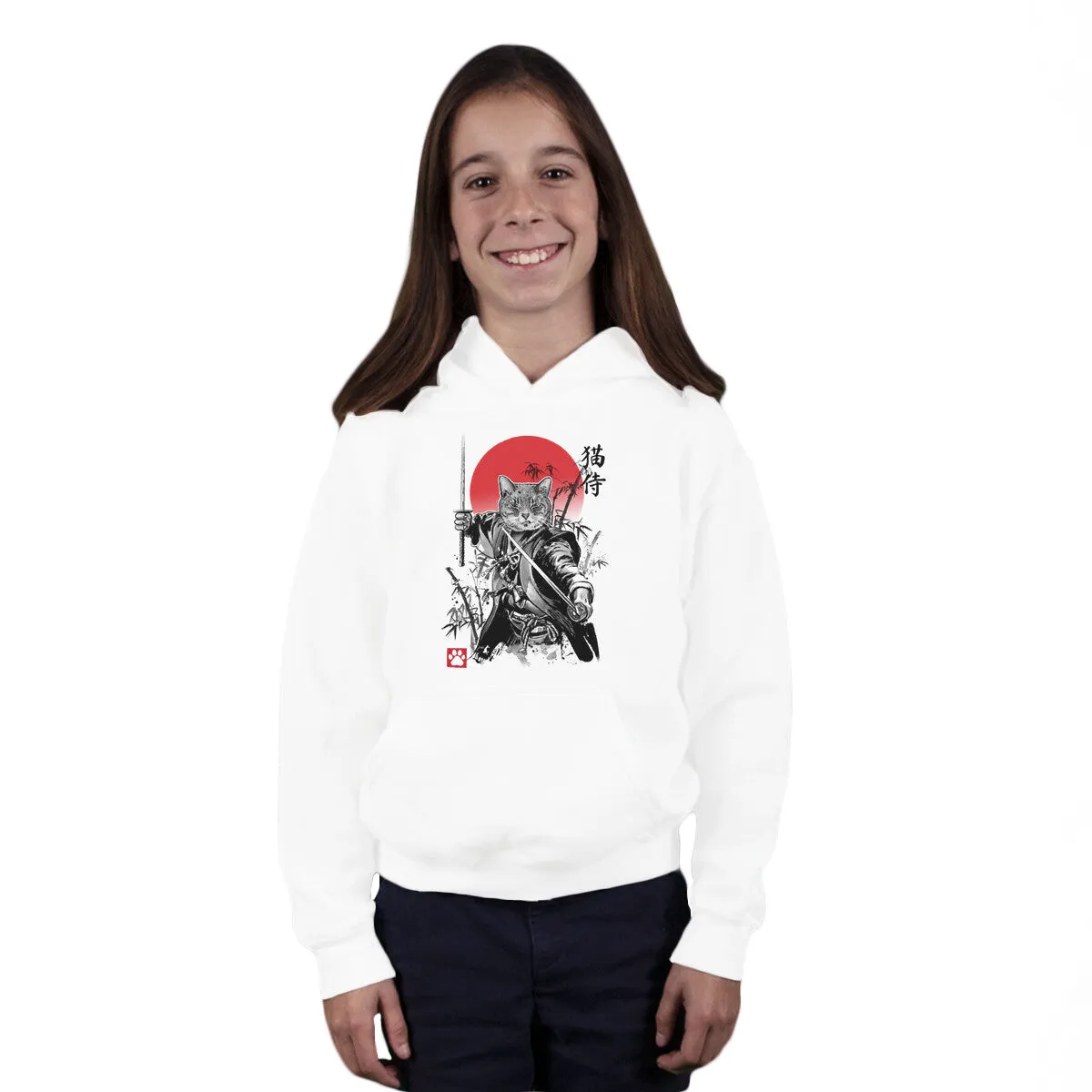 Cozy Hoodie comfortable for standing Catsumoto Meowsashi