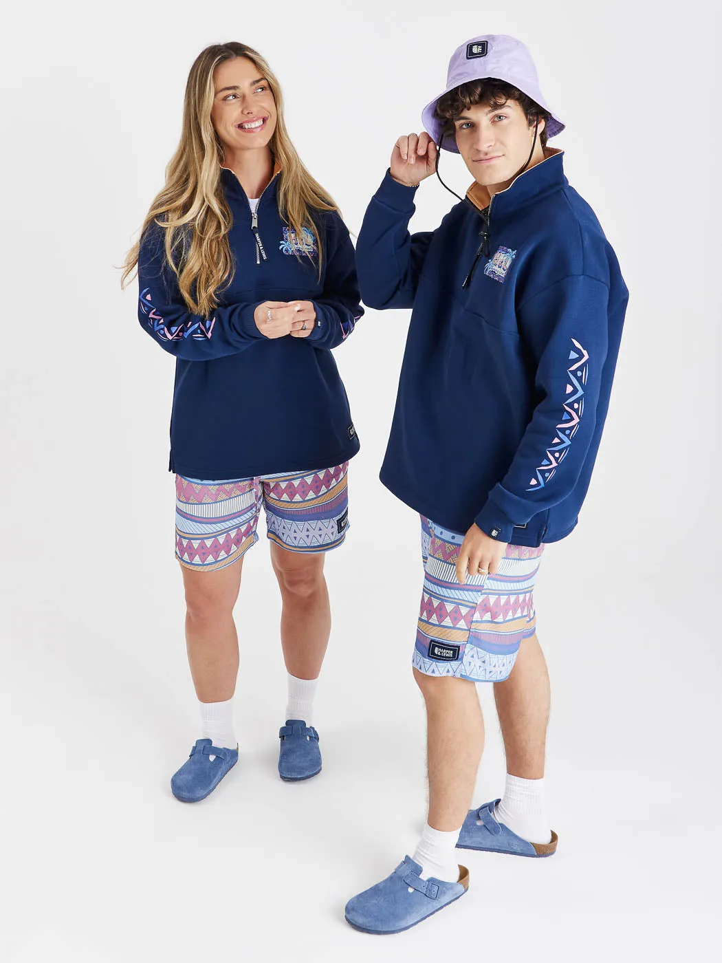 Muted Style Cold Outfit Sorley 1/4 Zip Sweater