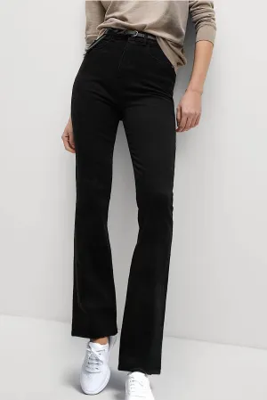 Black Magic Shaping High Waist Flare Jeans Fashion Essential Relaxed Cut