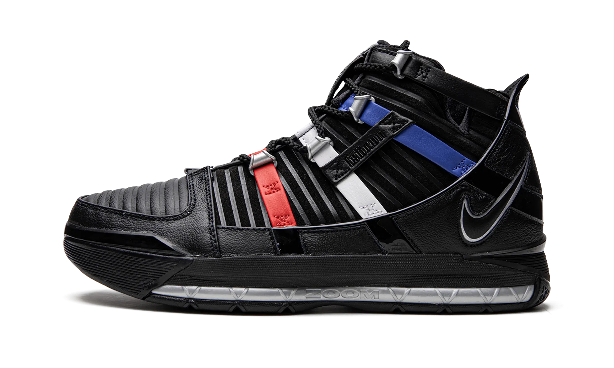 Lebron 3 "The Shop - Black/Red" Orthopedic Footbed Support 5K running shoes