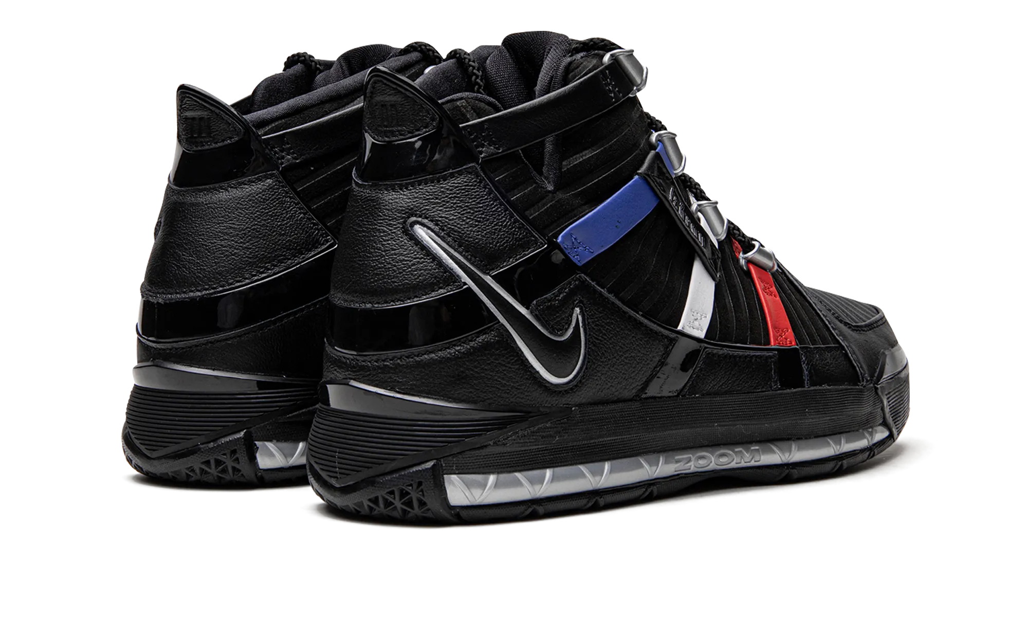 sun - design shoes white shoes Lebron 3 "The Shop - Black/Red"