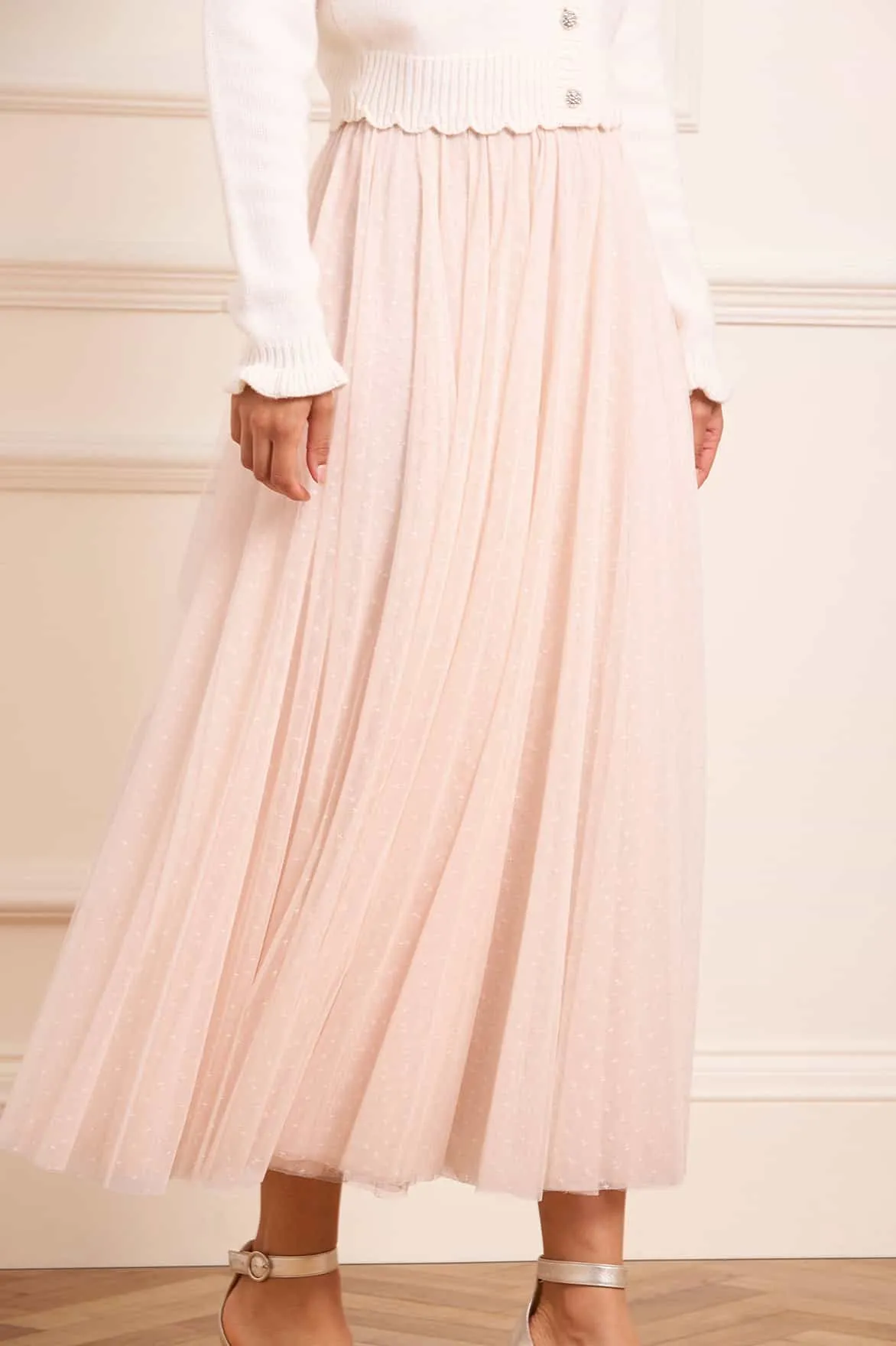 Ballet Kisses Ankle Skirt Smooth Blend Mood Focused