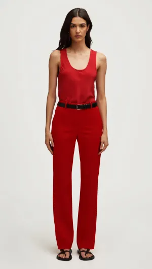 Straight Leg Trouser in Seasonless Wool | Tomato DurableReinforcedMaterial