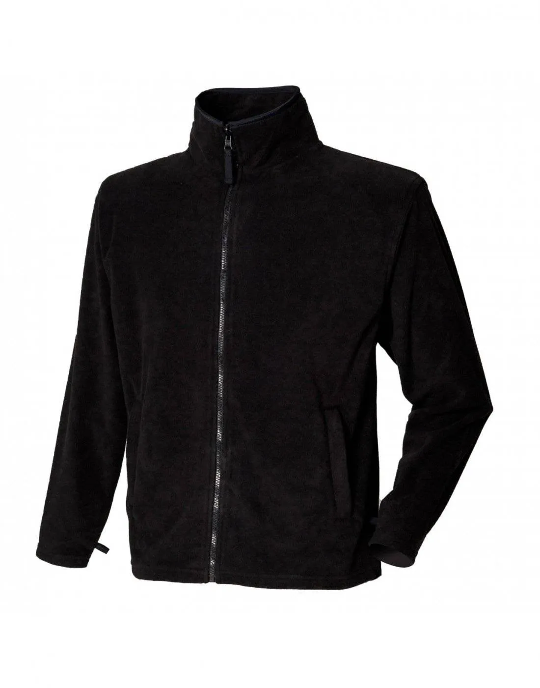 Micro Fleece Jacket | BLACK All Day Comfort Evening Stroll