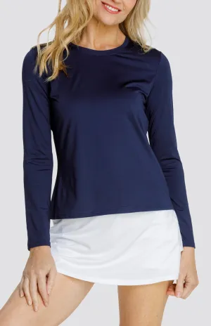 Soft Touch Gastonia Top - Navy Blue