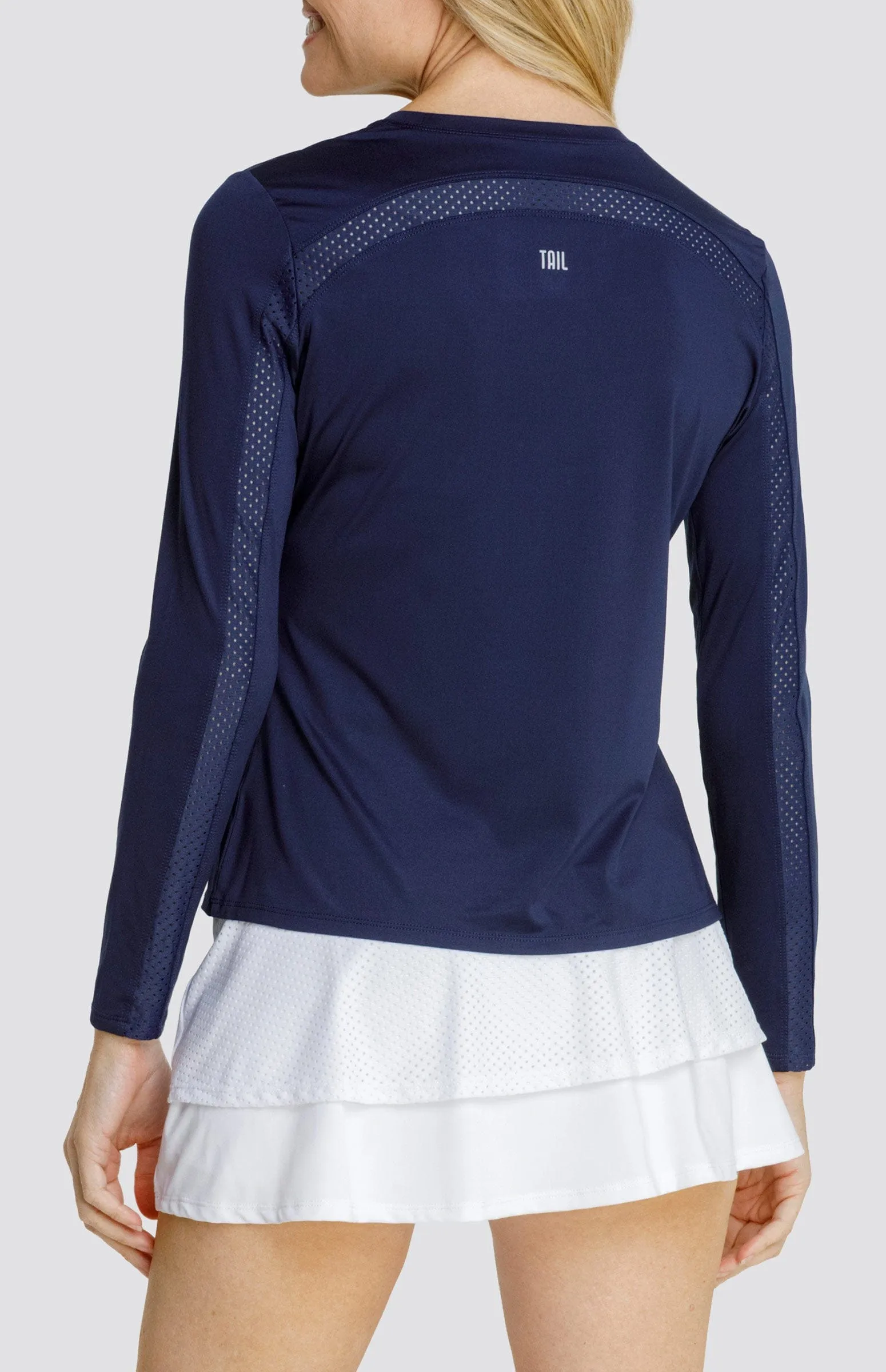 Easy Comfort Gastonia Top - Navy Blue
