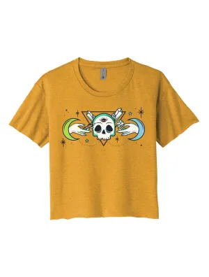 Comfort Stretch Pilling Resistant Finish Healing Magic ?? Cropped T-Shirt