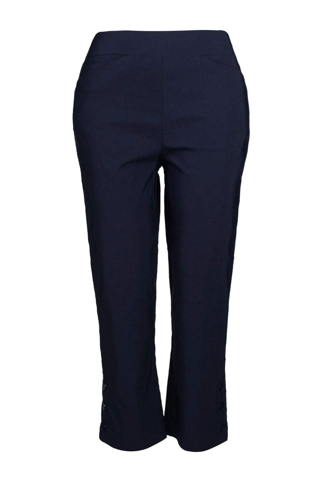 Work Essential Mid Calf Pants | NAVY | 6308C1