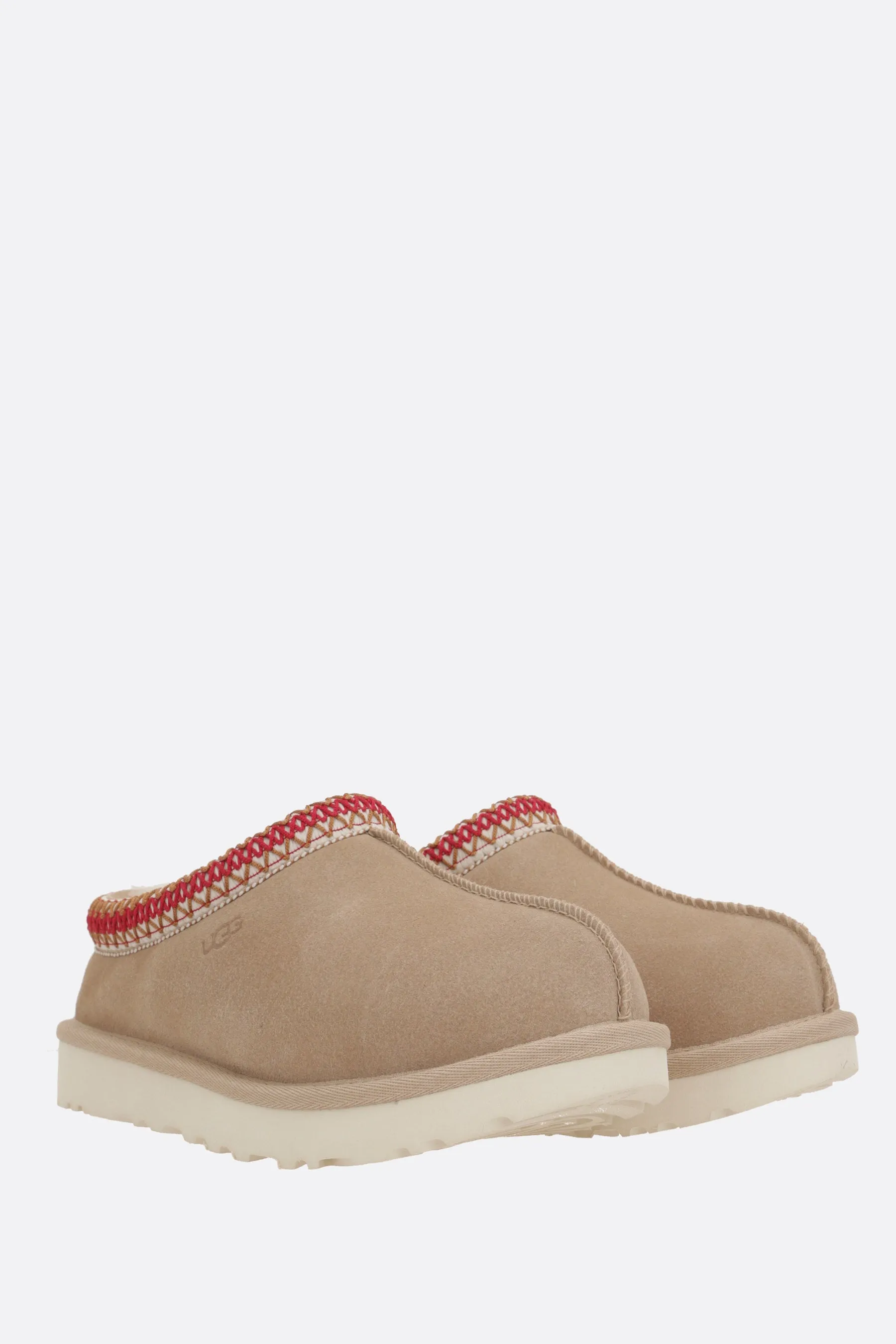 Tasman II slippers in suede Abrasion Resistant Fabric Bus stop