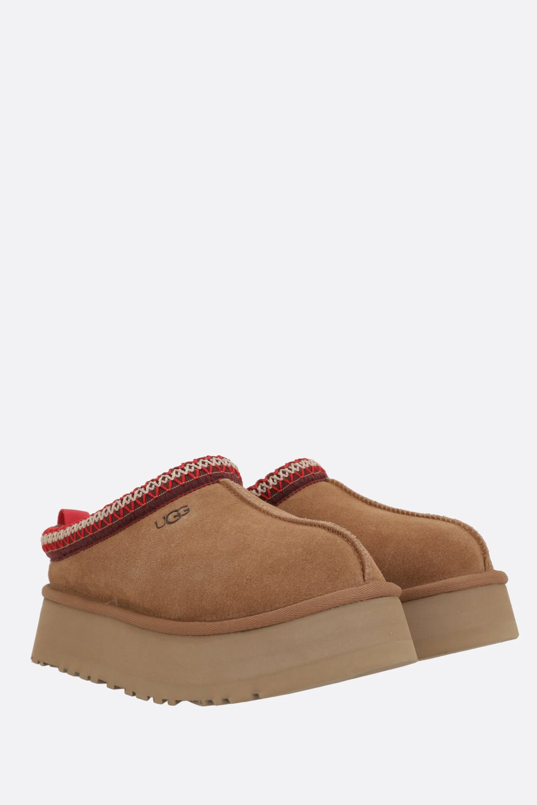 Tazz II flatform slippers in suede Balanced Ride