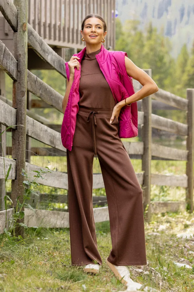 Light Travel Piece ReversibleStyle Dora Berry Quilted Puffer Vest