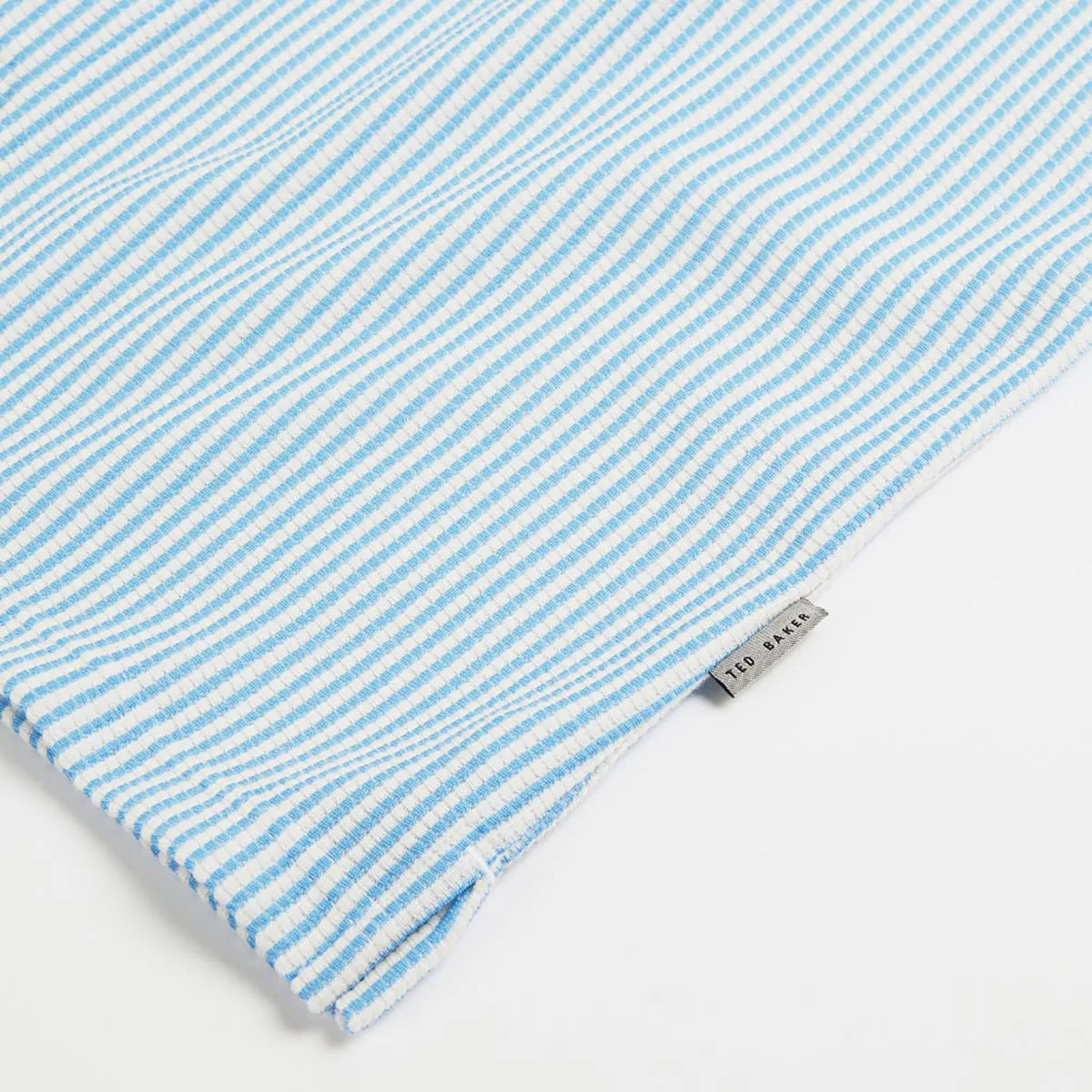Ted Baker - RAMENN SS Striped Shirt in Blue Sporty Fit