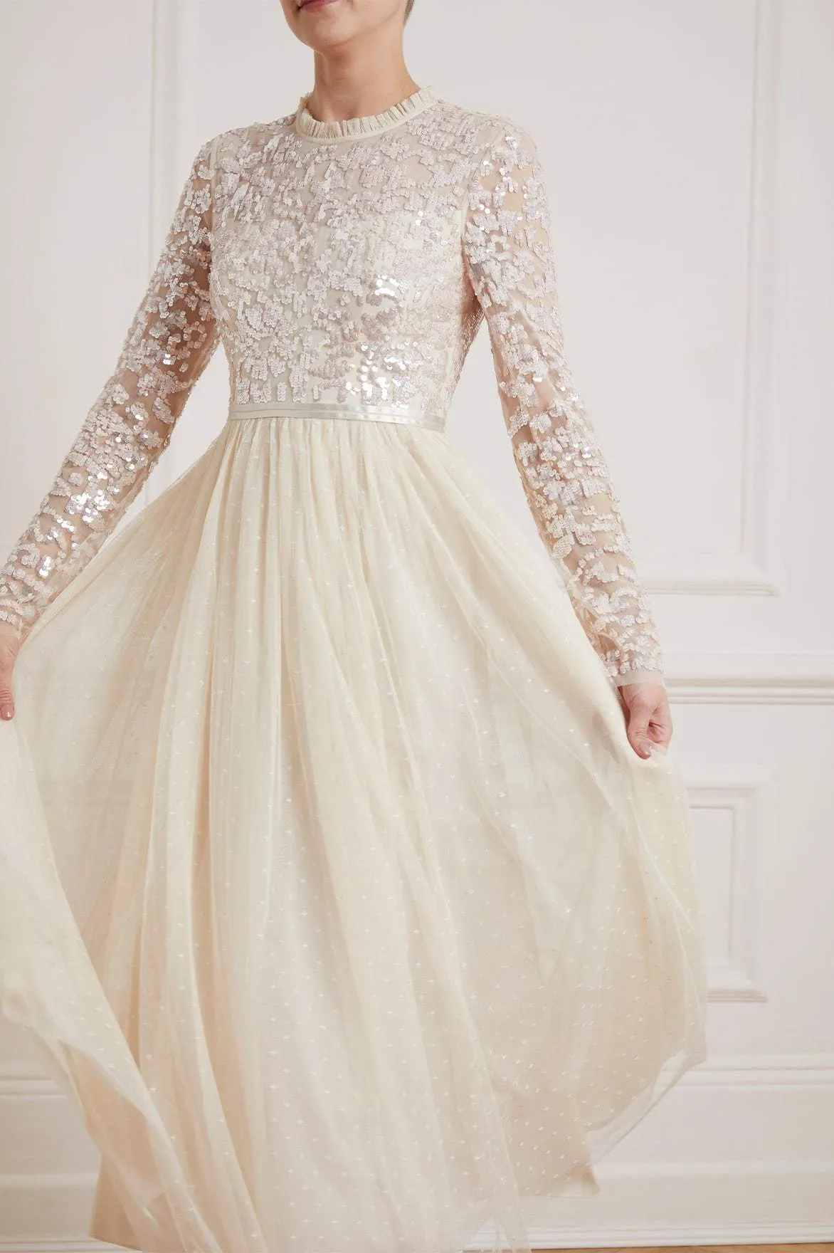 Tempest Bodice Ballerina Dress flattering appearance High low hem