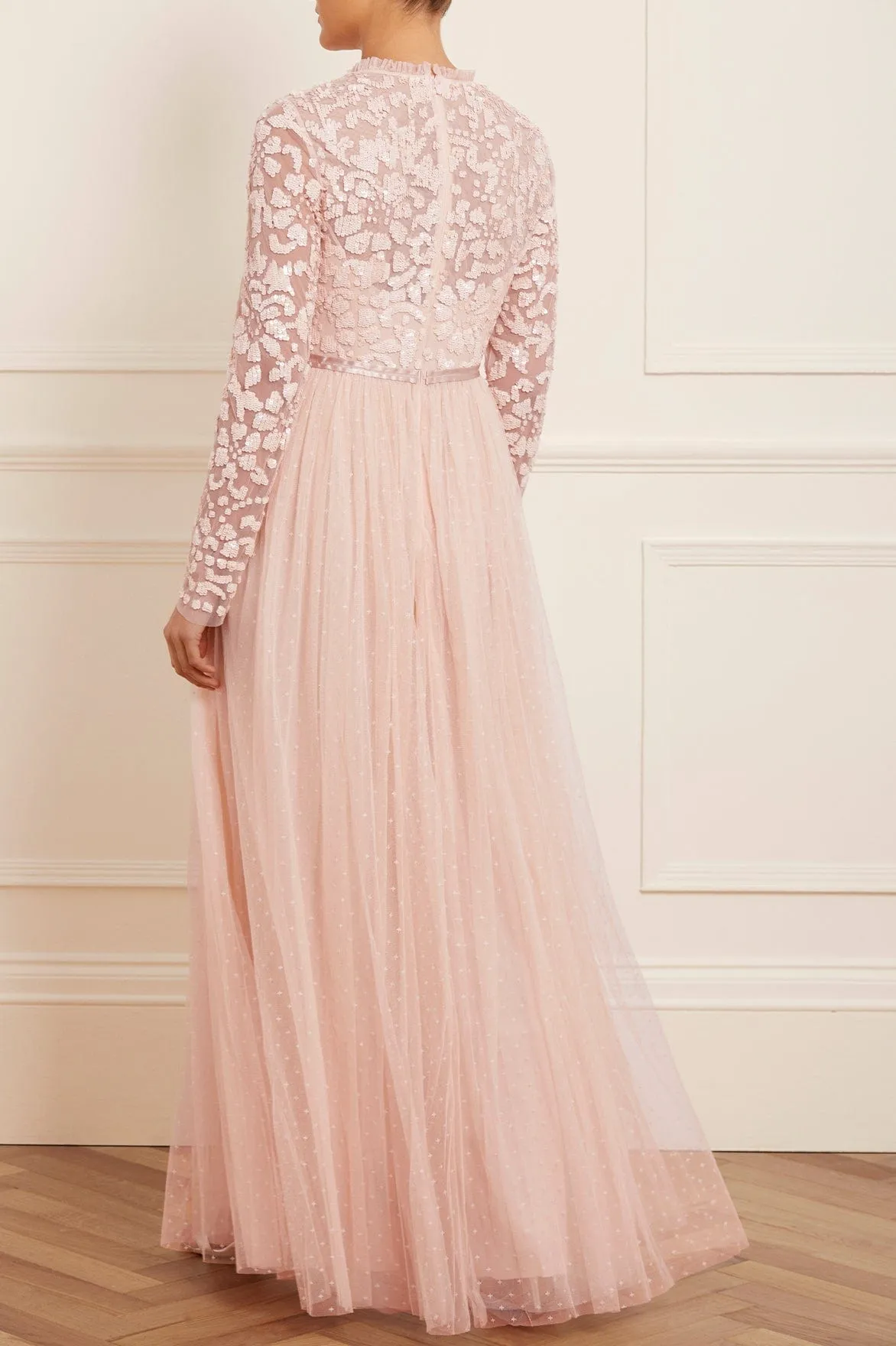 Cut-Out-Detail Tempest Bodice Gown