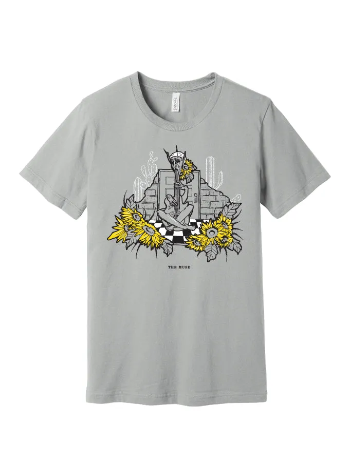 The Muse ?? Unisex T-Shirt Side Vent Design Sleek Fit Wear