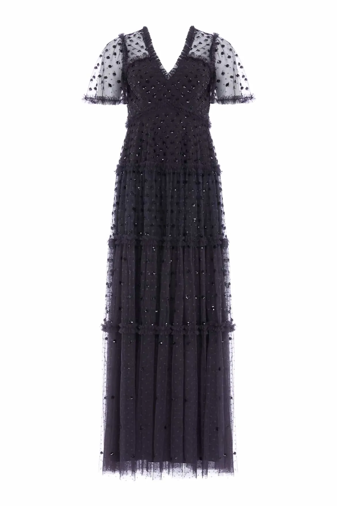 Deep Hue Thea Bodice Ankle Gown