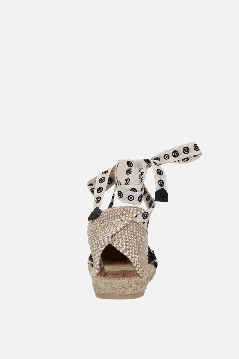 Jean canvas espadrilles Quick Travel mules