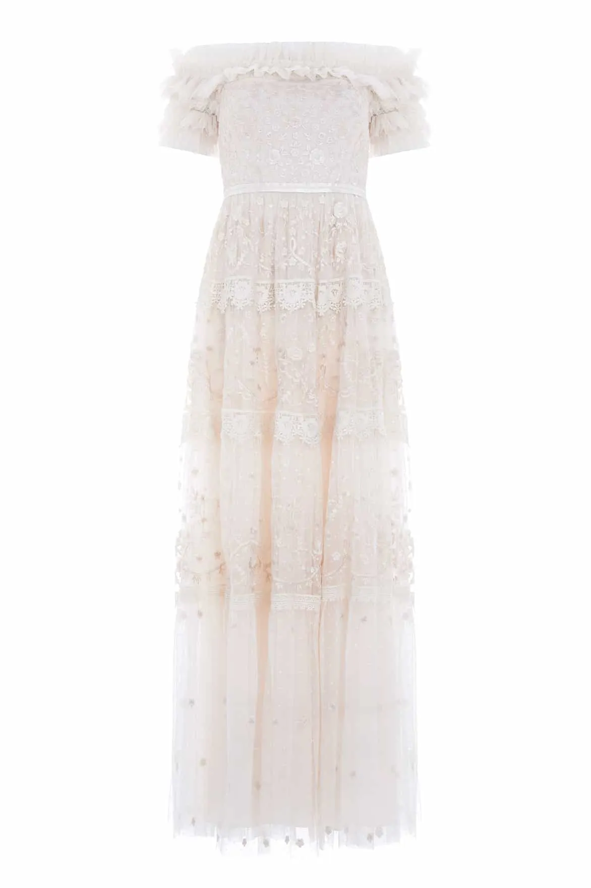 Flow Ready Event Favorite Midsummer Lace Off-Shoulder Gown