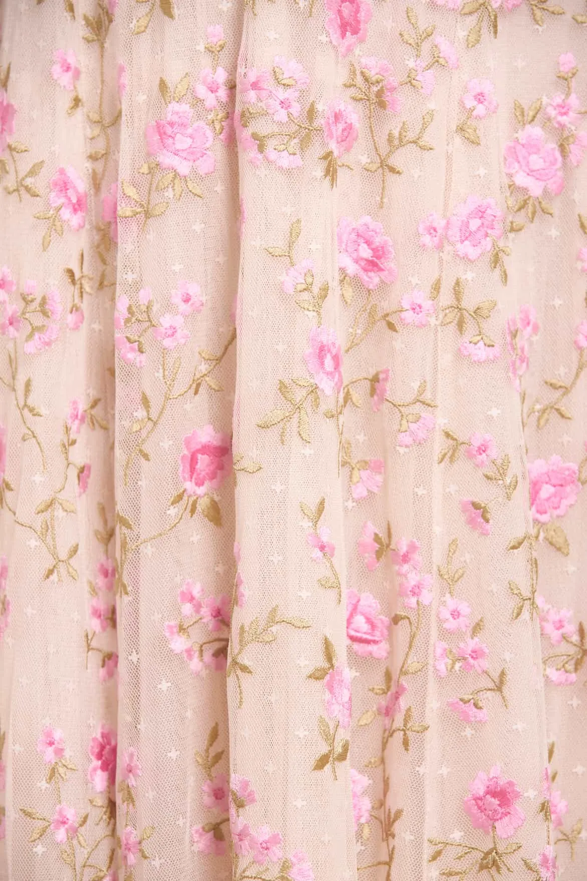 Lea Ditsy One-Shoulder Ankle Gown Flawless Waistband Fit Sleek Wear