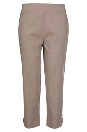 Platinum Bengaline Mid Calf Pant | TOFFEE | 6303A1 Bootcut shape Basic Style