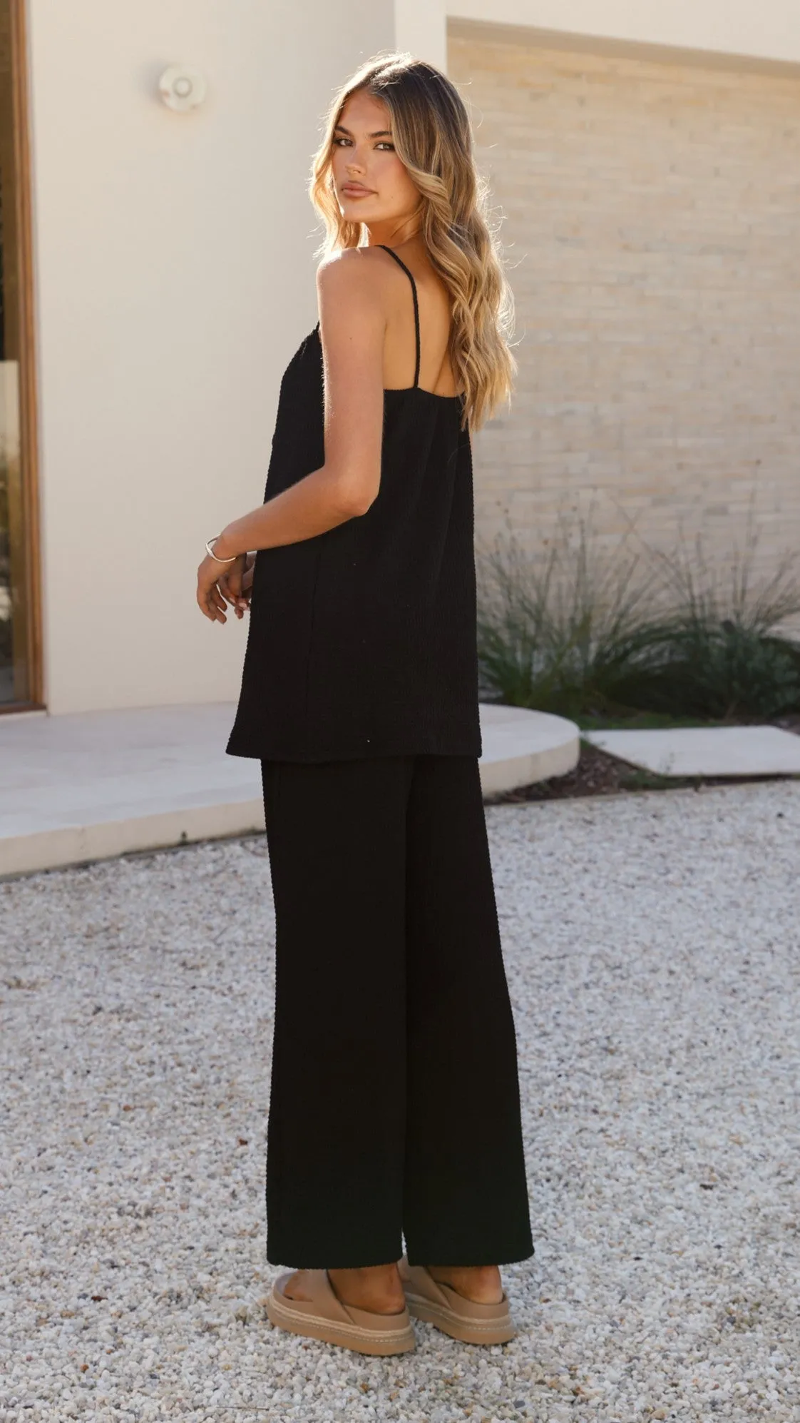 Catie Top - Black MoistureManagement Technology