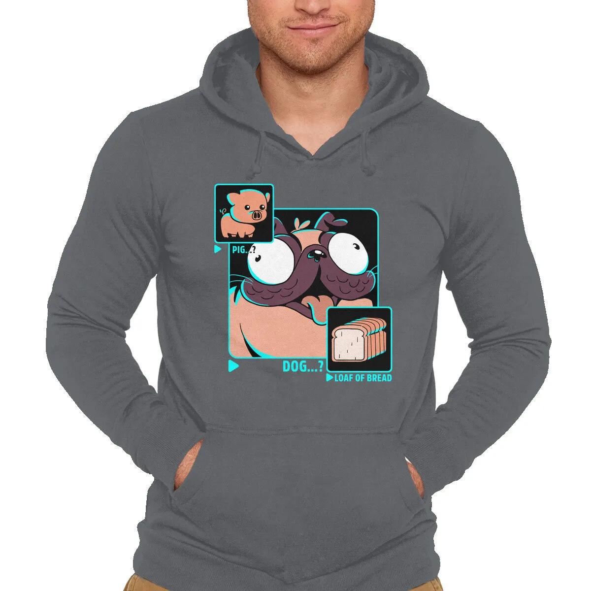 Dog, Pig, Loaf Of Bread Urban Trend rainy day wear