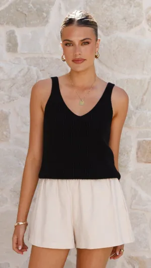 Smart Look Activewear Clothing Neelia Top - Black