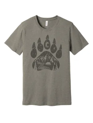 Bear Paw ?? Tonal ?? Unisex T-Shirt Chic and Soft
