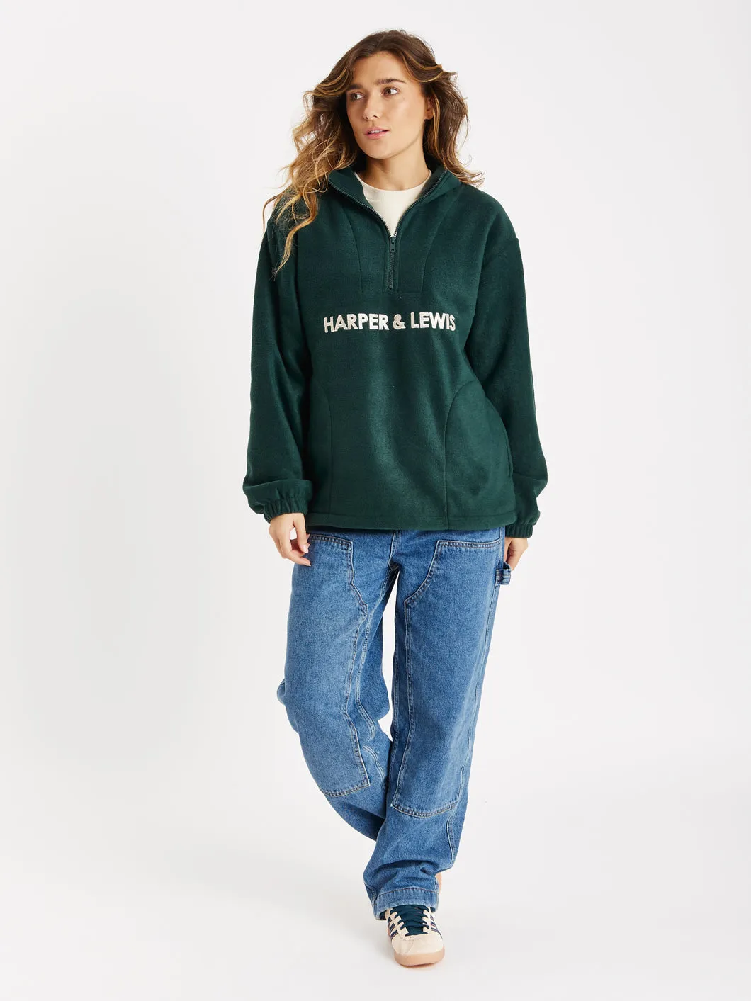 Commuter Style Tribe 1/4 Zip Fleece Forest