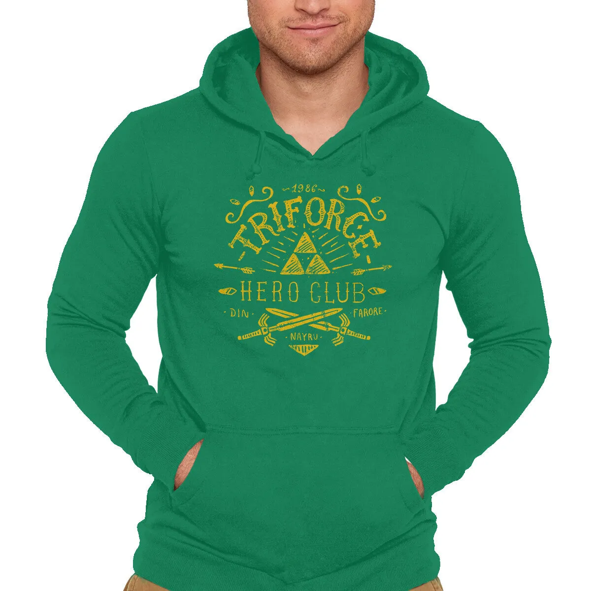 Triforce Hero Club Fashionable Design Soft Wear