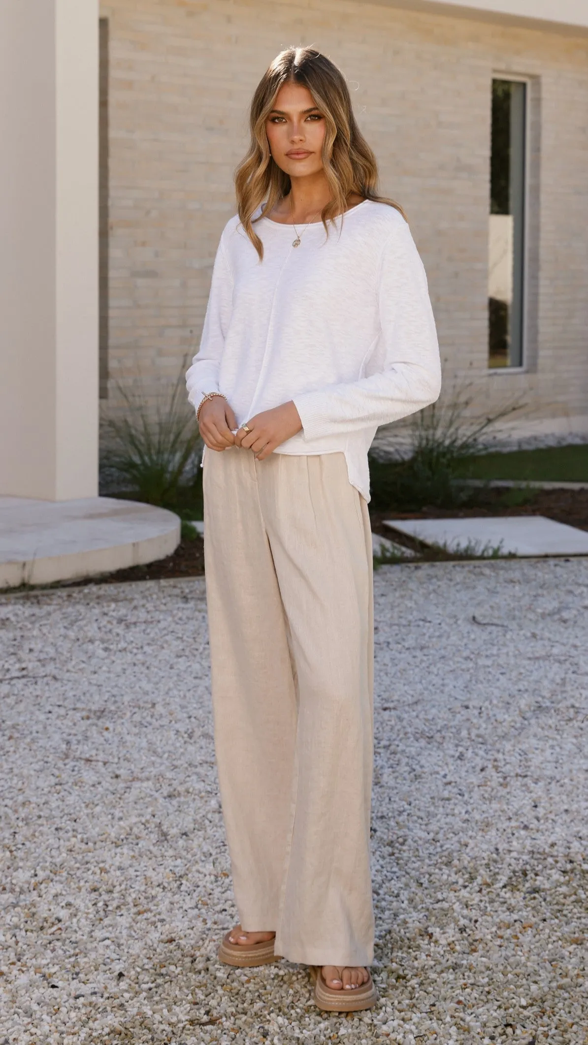 OrganicCotton Outdoor Jacket Sacha Top - White