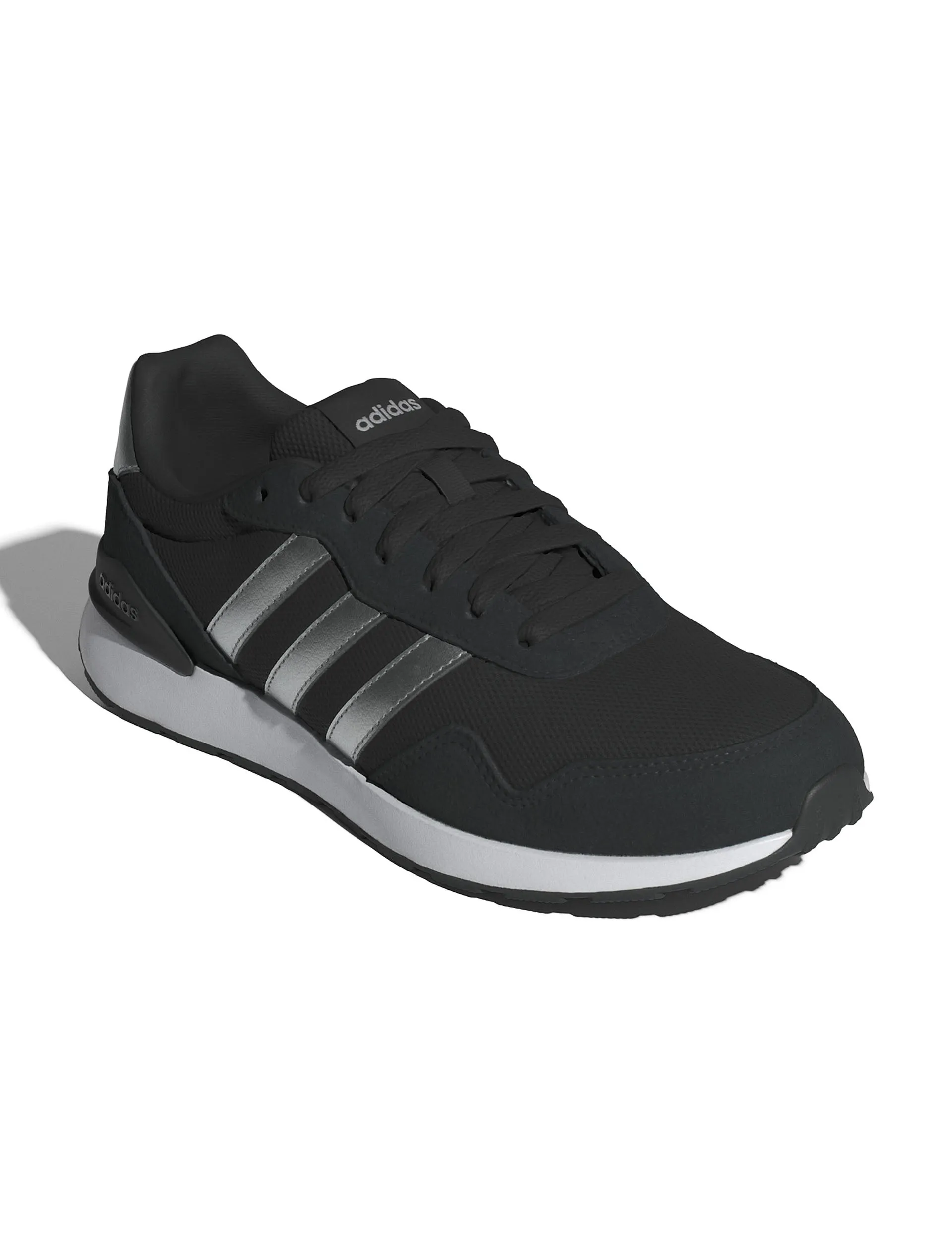 Run 60S 4.0 Shoes - Core Black/Silver Metallic/Cloud White Comfort Ankle
