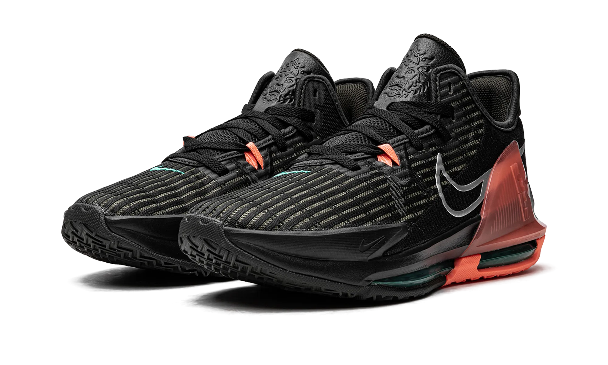 Torsional Rigidity casual runners LeBron Witness VI "Black / Crimson Pulse"