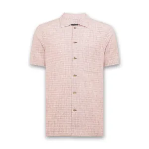 Remus - Paolo Tapered SS Shirt in Oyster Anti Perspiration Lining