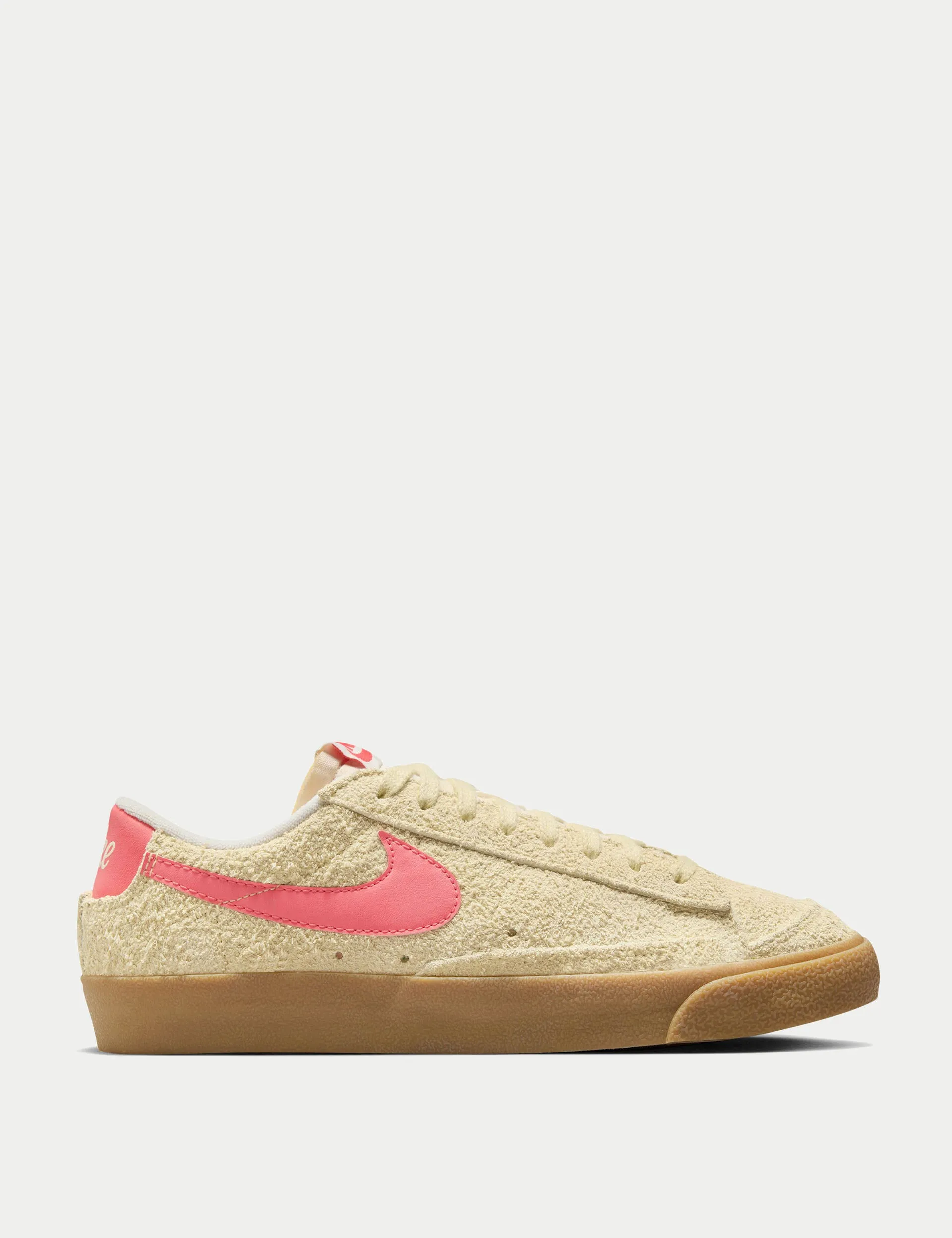 Metro Go Breathable mesh design Blazer Low '77 Vintage Shoes - Alabaster/Magic Ember/Gum Light Brown