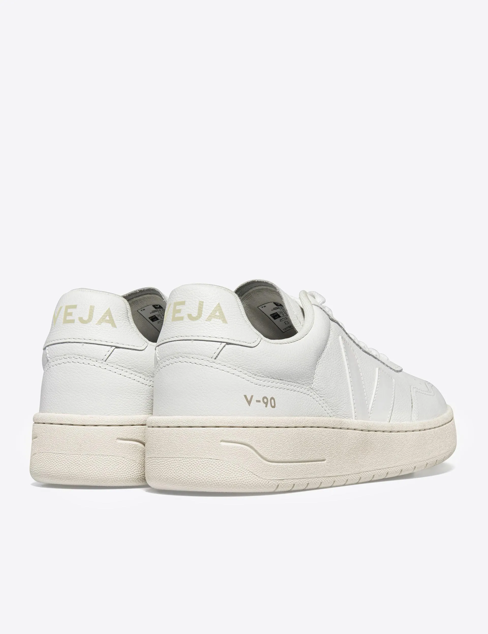 V-90 Leather - White Ease Style