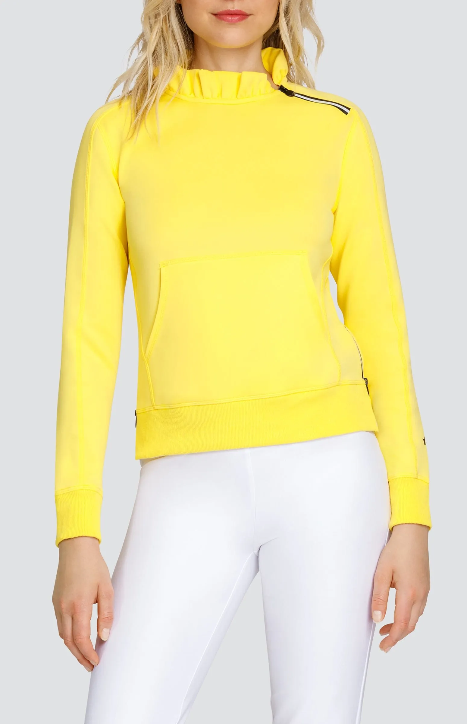 Condoleezza Aspen Gold Pullover Cozy Waistband