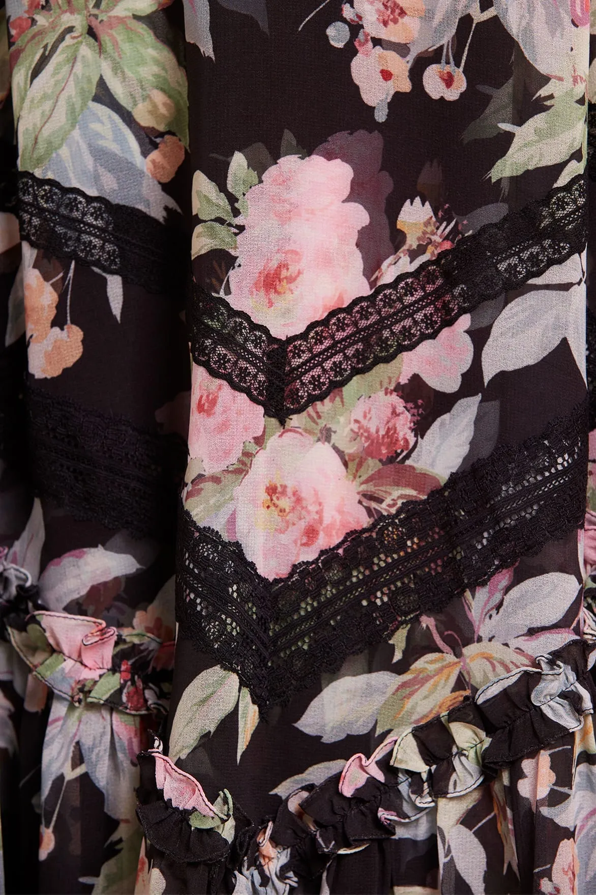 Paradise Garden Sonata Georgette Micro Mini Dress Pure Look