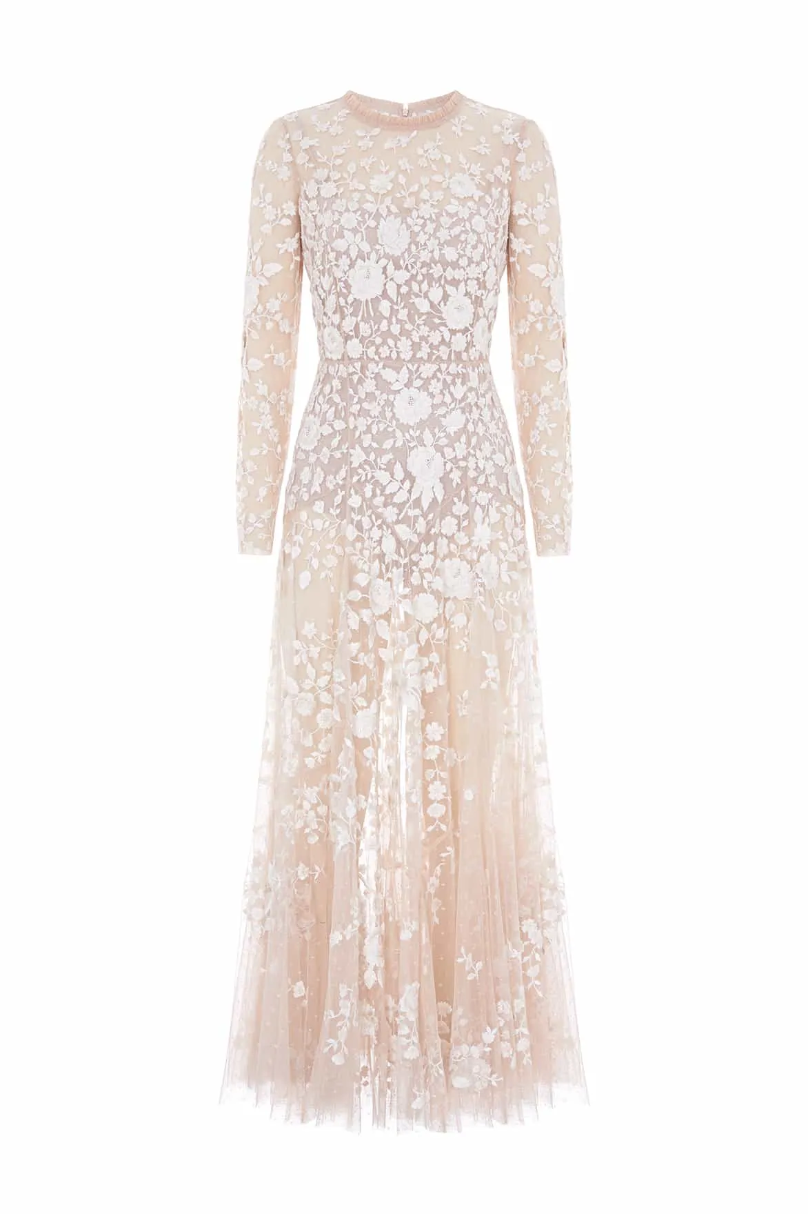 Rosa Sheer Ankle Gown Luxe Fit