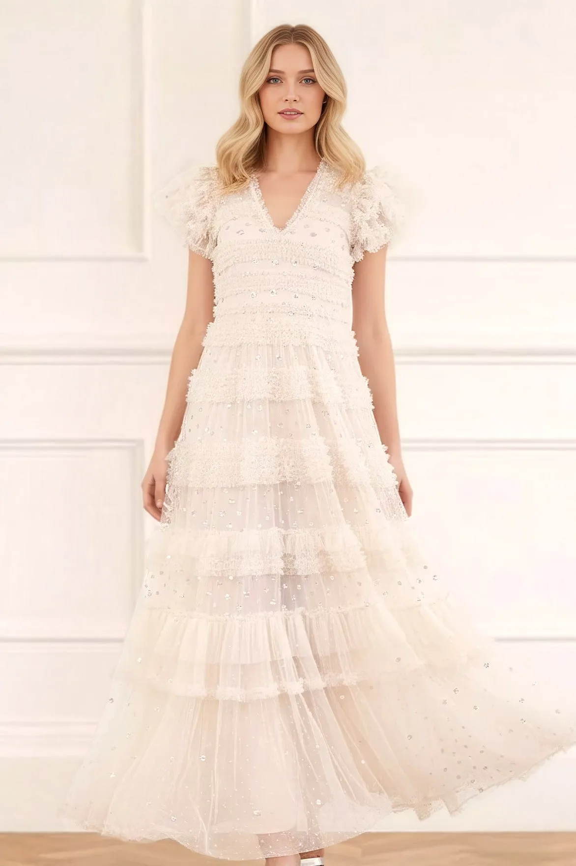 Pure Fit All-Day Fit Vivian V-Neck Gown