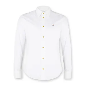 Layered Comfort Everyday Style Trend Vivienne Westwood - Slim Shirt in White