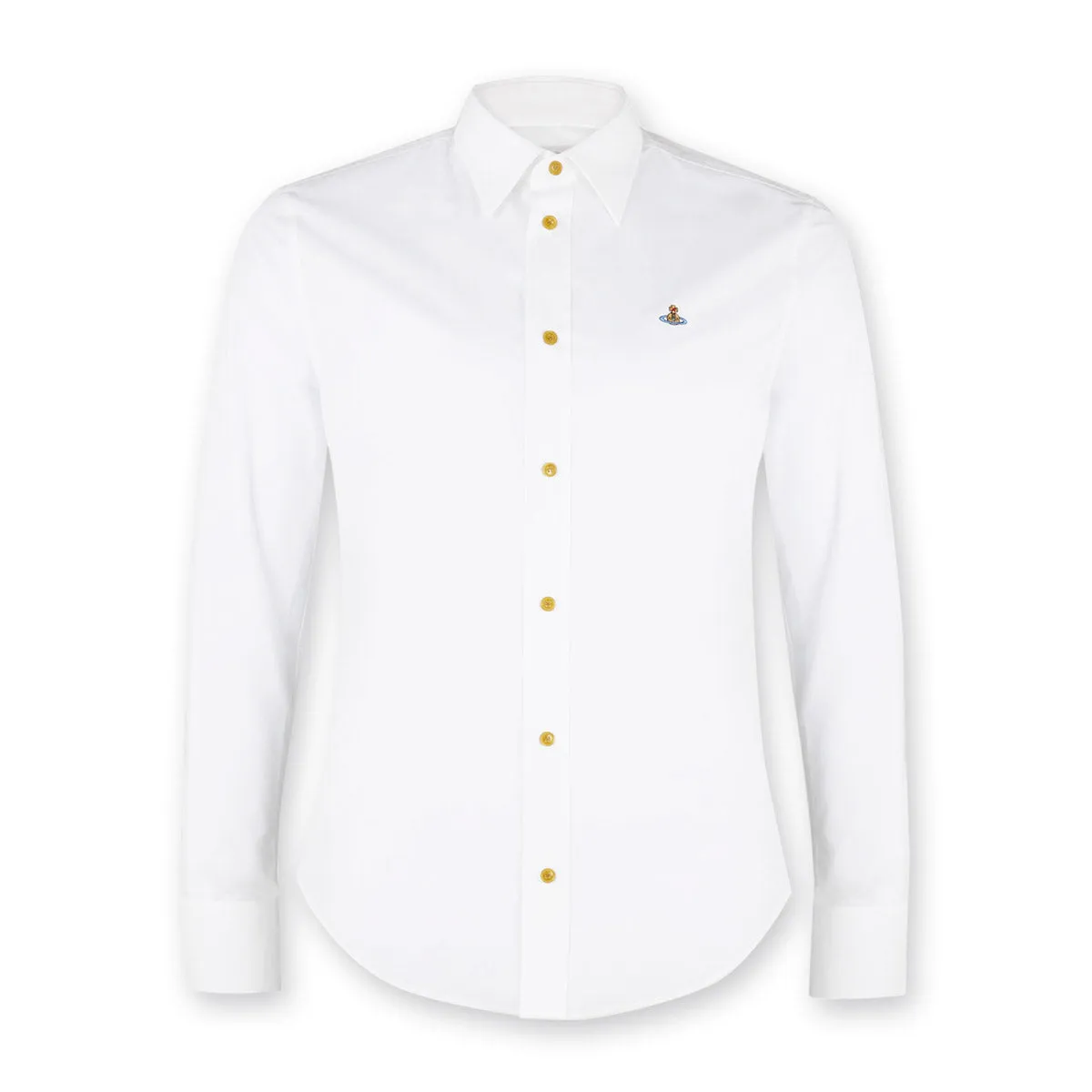 Layered Comfort Everyday Style Trend Vivienne Westwood - Slim Shirt in White