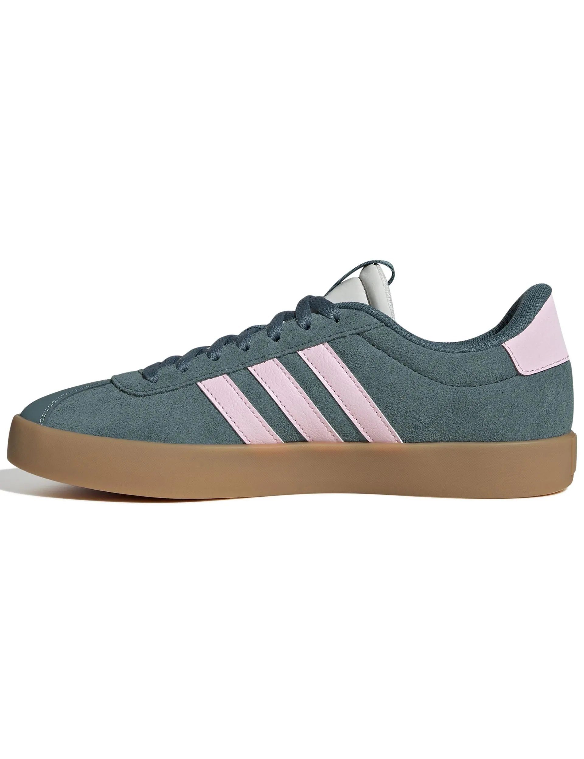 VL Court 3.0 Shoes - Preloved Teal/Clear Pink/Gold Metallic Short Step SlipResistant