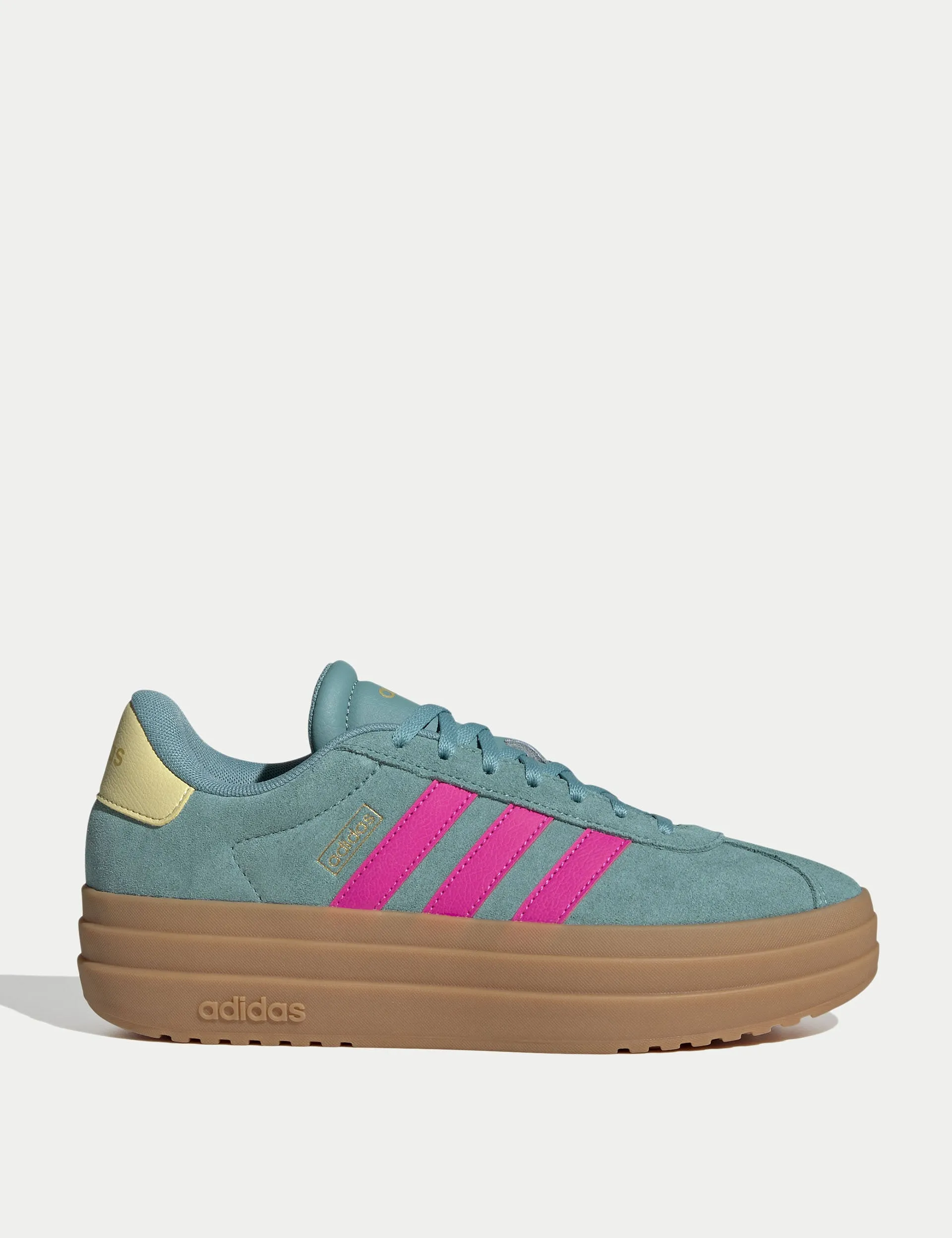 VL Court Bold Shoes - Powder Teal/Shock Pink/Powder Yellow Comfort
