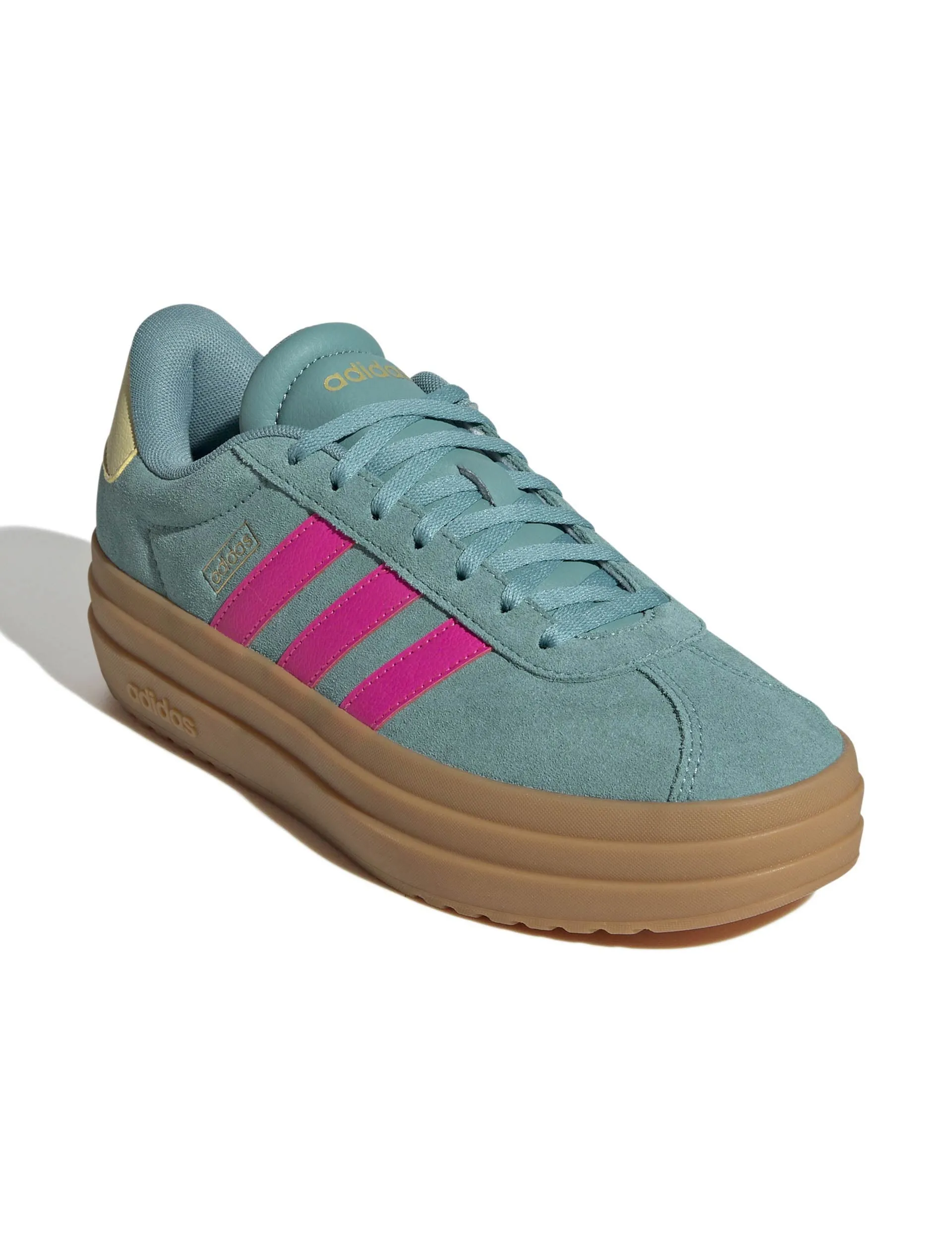 VL Court Bold Shoes - Powder Teal/Shock Pink/Powder Yellow Smooth Grip Break Ready