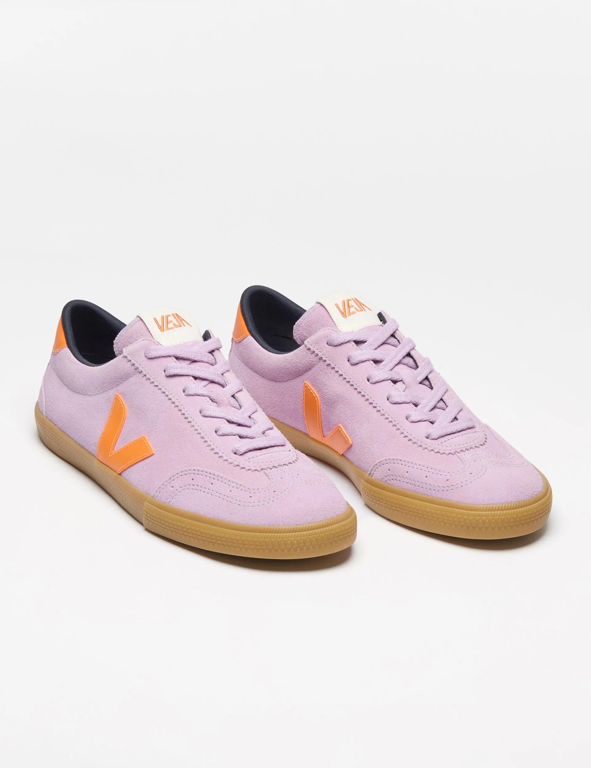 Volley Suede - Orchid Fury Natural rubber Platform Sole