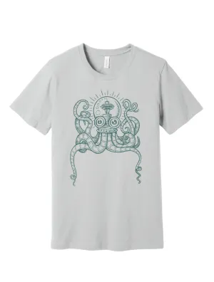 Robot Octopus ?? Unisex T-Shirt Thermal Regulating Layer Seasonal Casual